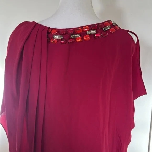 GF FERRE silk dress sz 40 Italian, US 4/S NWT - Picture 5 of 16